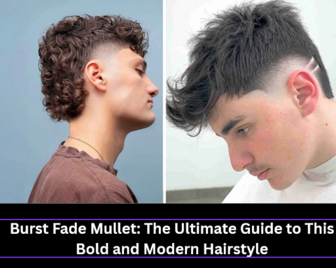 Burst Fade Mullet