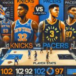 Knicks vs Pacers Match Player Stats