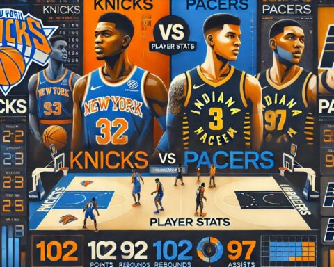 Knicks vs Pacers Match Player Stats